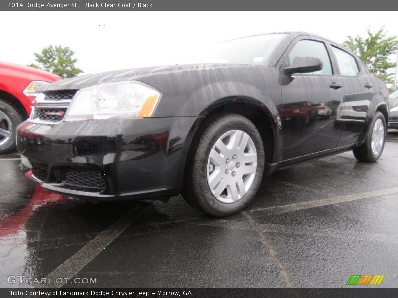 Black Clear Coat / Black 2014 Dodge Avenger SE