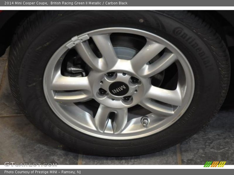 British Racing Green II Metallic / Carbon Black 2014 Mini Cooper Coupe