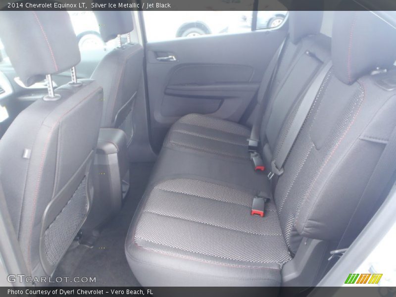 Silver Ice Metallic / Jet Black 2014 Chevrolet Equinox LT