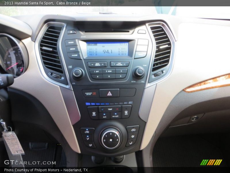 Cabo Bronze / Beige 2013 Hyundai Santa Fe Sport