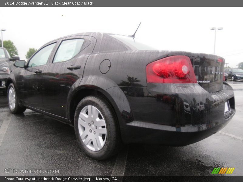 Black Clear Coat / Black 2014 Dodge Avenger SE