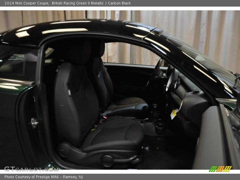 British Racing Green II Metallic / Carbon Black 2014 Mini Cooper Coupe