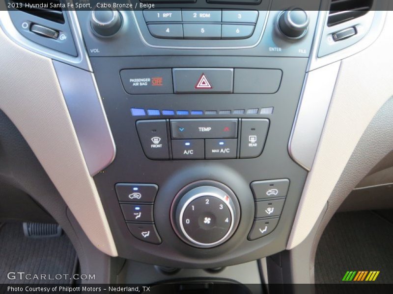 Cabo Bronze / Beige 2013 Hyundai Santa Fe Sport