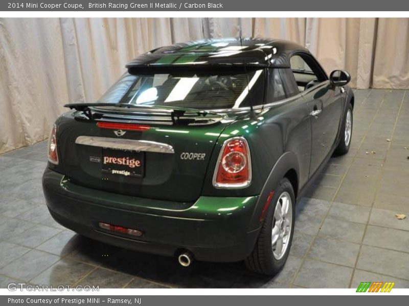 British Racing Green II Metallic / Carbon Black 2014 Mini Cooper Coupe