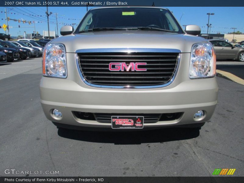 Gold Mist Metallic / Ebony Black 2007 GMC Yukon XL 1500 SLT 4x4