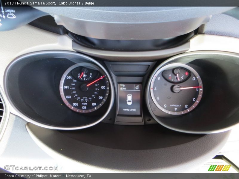 Cabo Bronze / Beige 2013 Hyundai Santa Fe Sport