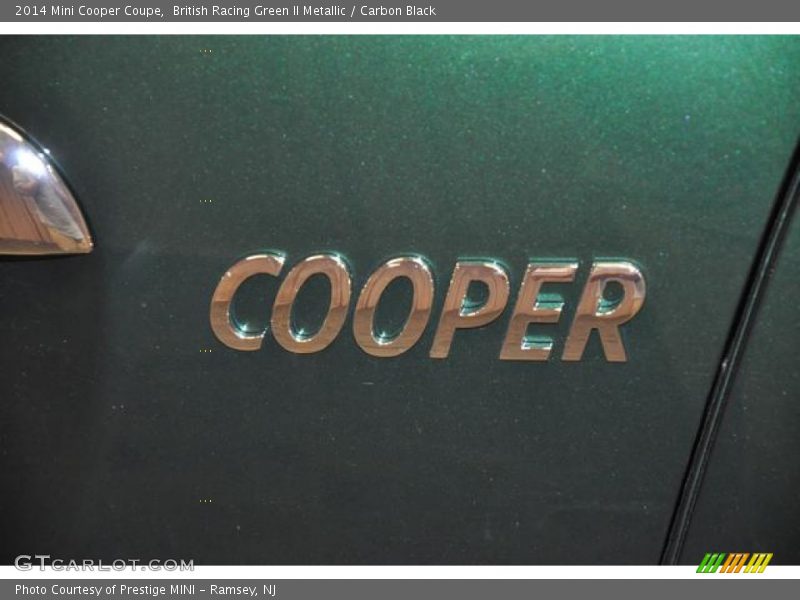 British Racing Green II Metallic / Carbon Black 2014 Mini Cooper Coupe
