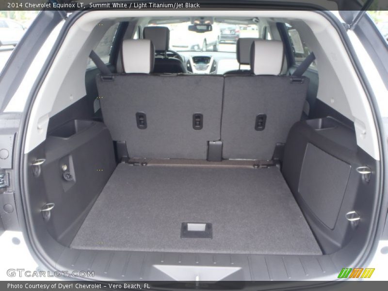 Summit White / Light Titanium/Jet Black 2014 Chevrolet Equinox LT