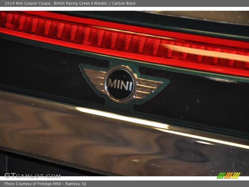 British Racing Green II Metallic / Carbon Black 2014 Mini Cooper Coupe