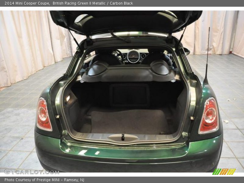 British Racing Green II Metallic / Carbon Black 2014 Mini Cooper Coupe