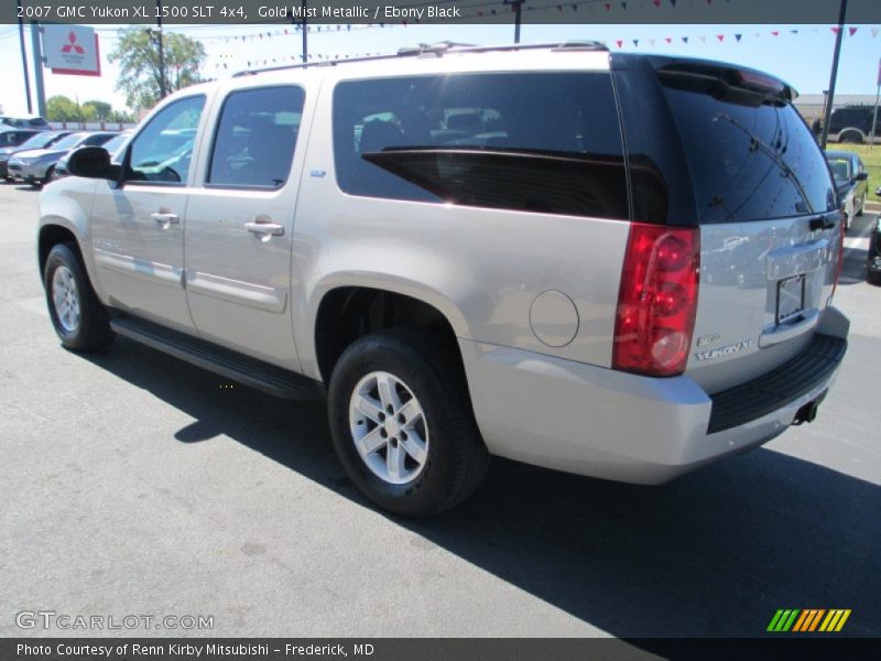 Gold Mist Metallic / Ebony Black 2007 GMC Yukon XL 1500 SLT 4x4