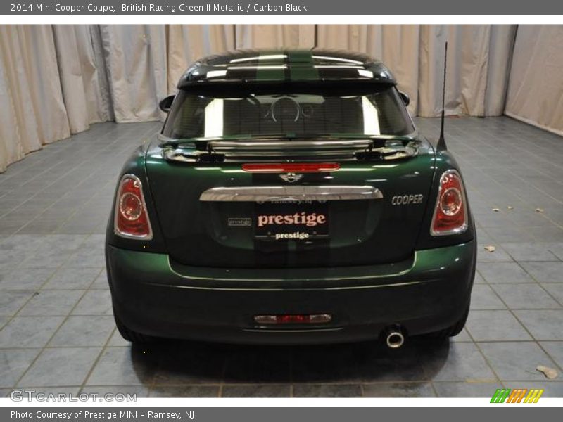British Racing Green II Metallic / Carbon Black 2014 Mini Cooper Coupe