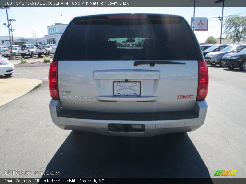 Gold Mist Metallic / Ebony Black 2007 GMC Yukon XL 1500 SLT 4x4