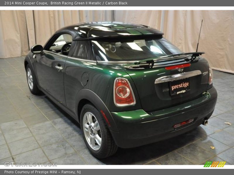 British Racing Green II Metallic / Carbon Black 2014 Mini Cooper Coupe