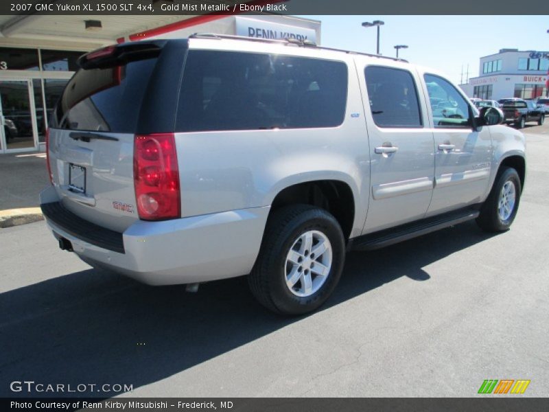 Gold Mist Metallic / Ebony Black 2007 GMC Yukon XL 1500 SLT 4x4