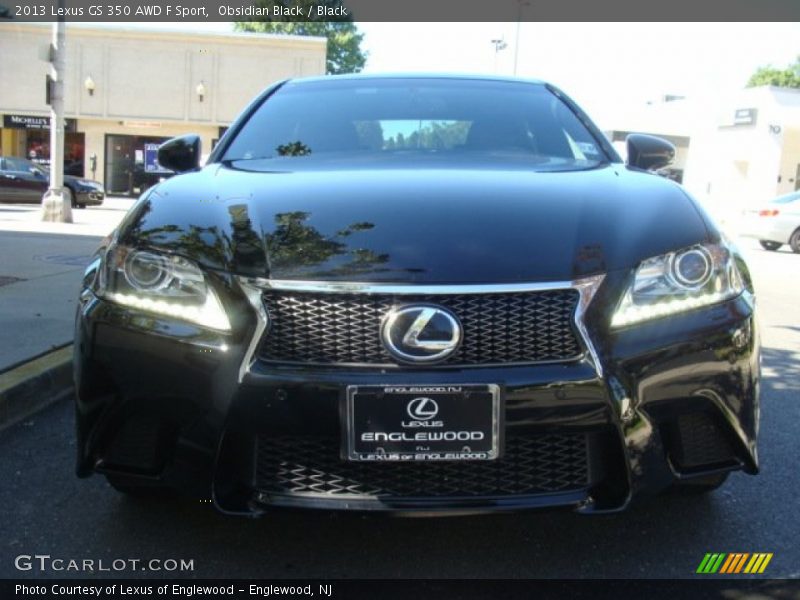 Obsidian Black / Black 2013 Lexus GS 350 AWD F Sport