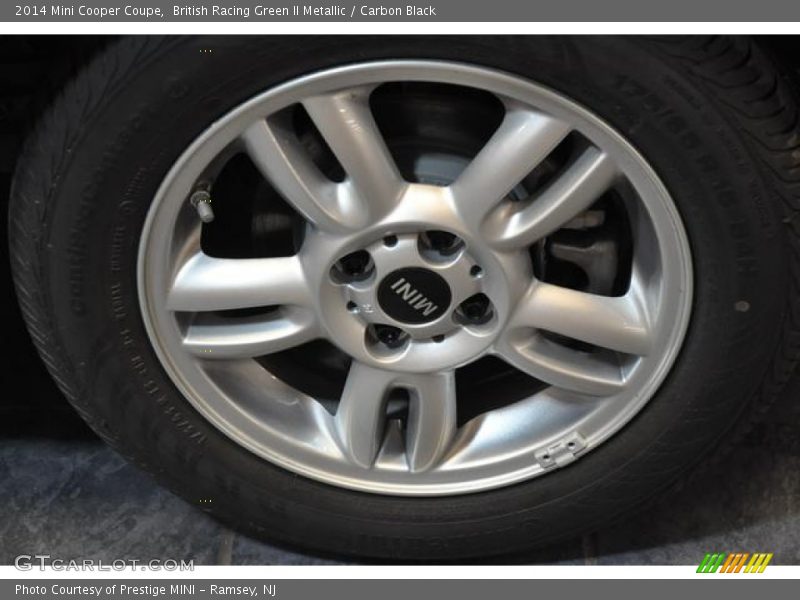 British Racing Green II Metallic / Carbon Black 2014 Mini Cooper Coupe