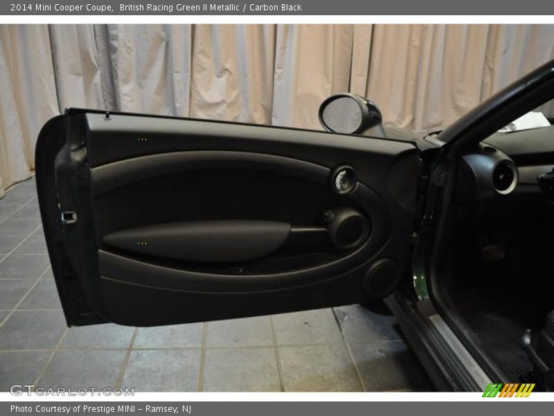 British Racing Green II Metallic / Carbon Black 2014 Mini Cooper Coupe