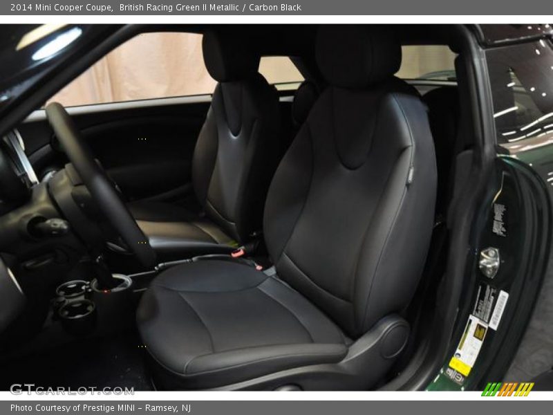 British Racing Green II Metallic / Carbon Black 2014 Mini Cooper Coupe