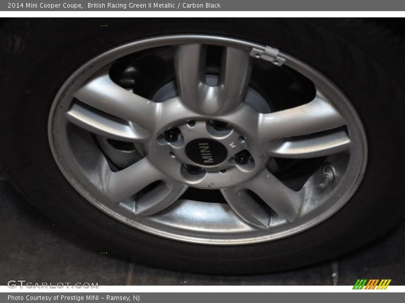 British Racing Green II Metallic / Carbon Black 2014 Mini Cooper Coupe