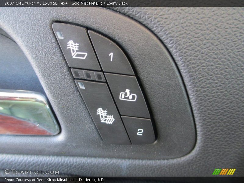 Gold Mist Metallic / Ebony Black 2007 GMC Yukon XL 1500 SLT 4x4