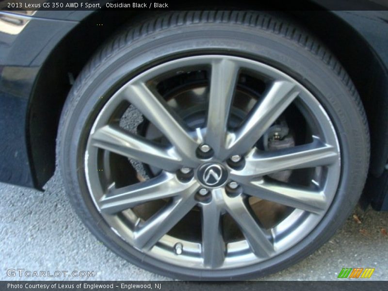 Obsidian Black / Black 2013 Lexus GS 350 AWD F Sport