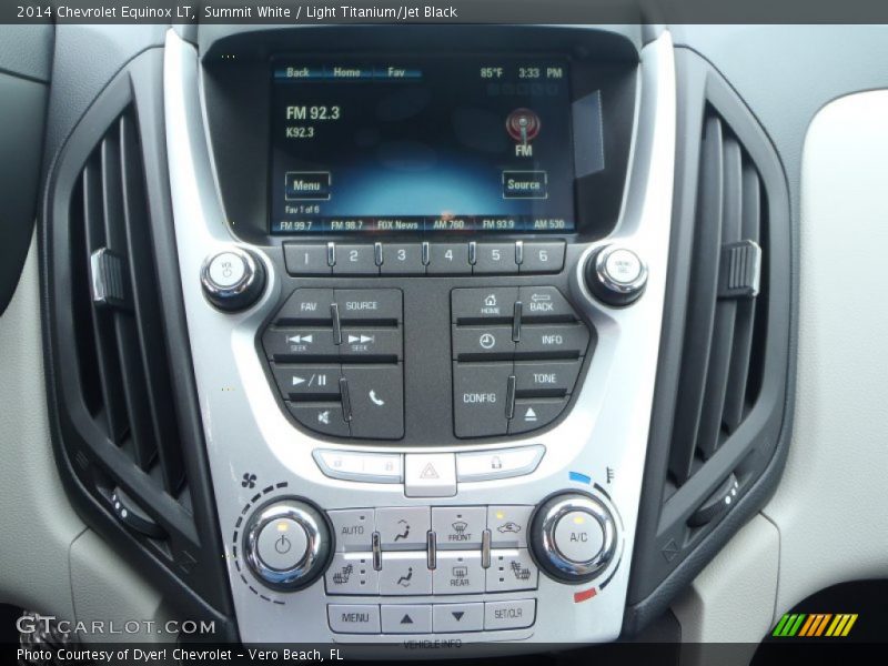 Summit White / Light Titanium/Jet Black 2014 Chevrolet Equinox LT