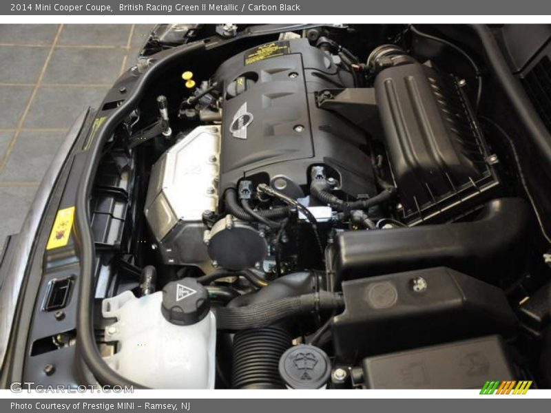 British Racing Green II Metallic / Carbon Black 2014 Mini Cooper Coupe