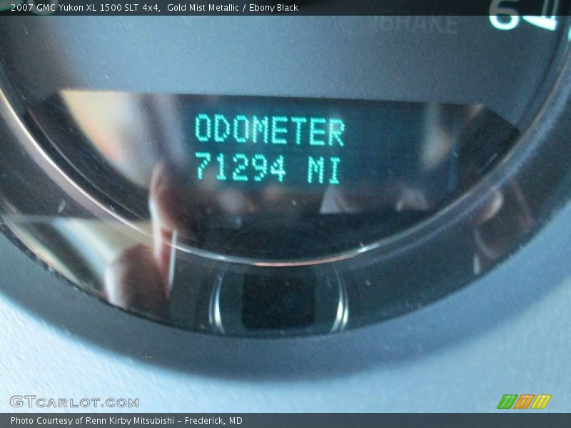 Gold Mist Metallic / Ebony Black 2007 GMC Yukon XL 1500 SLT 4x4