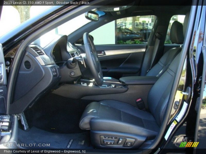 Obsidian Black / Black 2013 Lexus GS 350 AWD F Sport