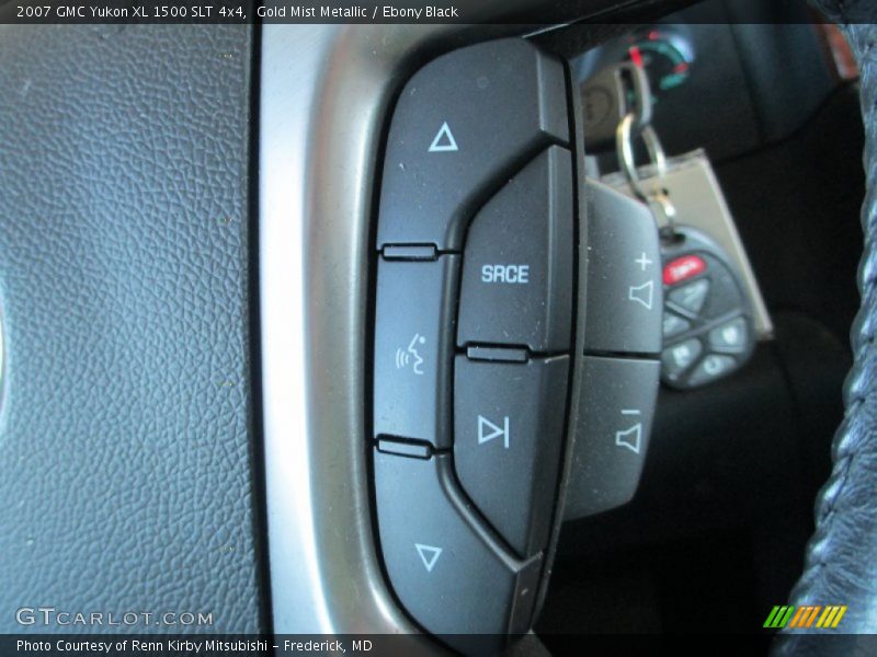 Gold Mist Metallic / Ebony Black 2007 GMC Yukon XL 1500 SLT 4x4