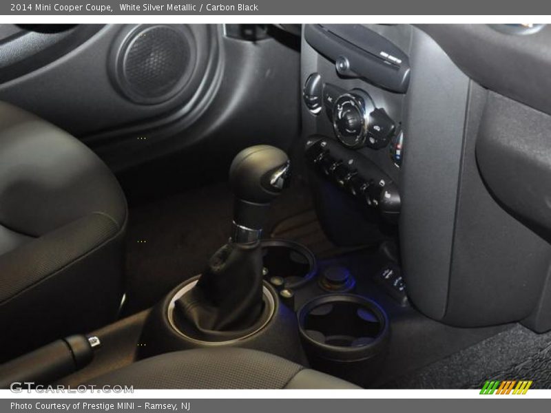 White Silver Metallic / Carbon Black 2014 Mini Cooper Coupe