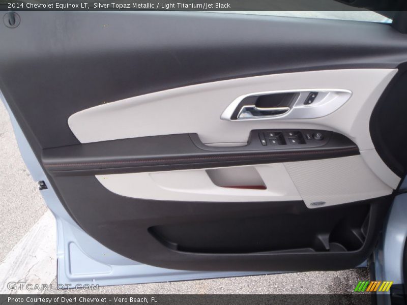 Silver Topaz Metallic / Light Titanium/Jet Black 2014 Chevrolet Equinox LT