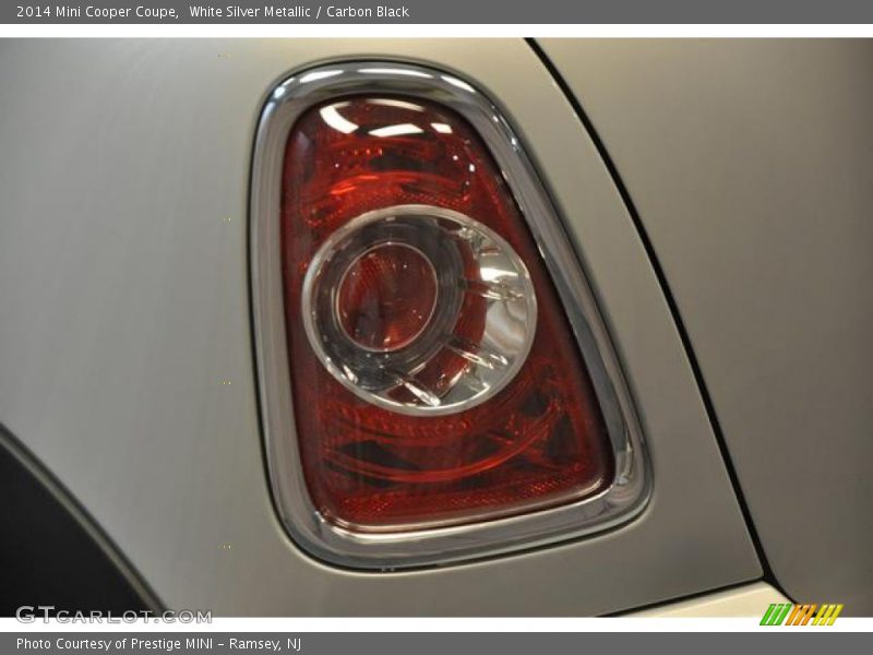 White Silver Metallic / Carbon Black 2014 Mini Cooper Coupe