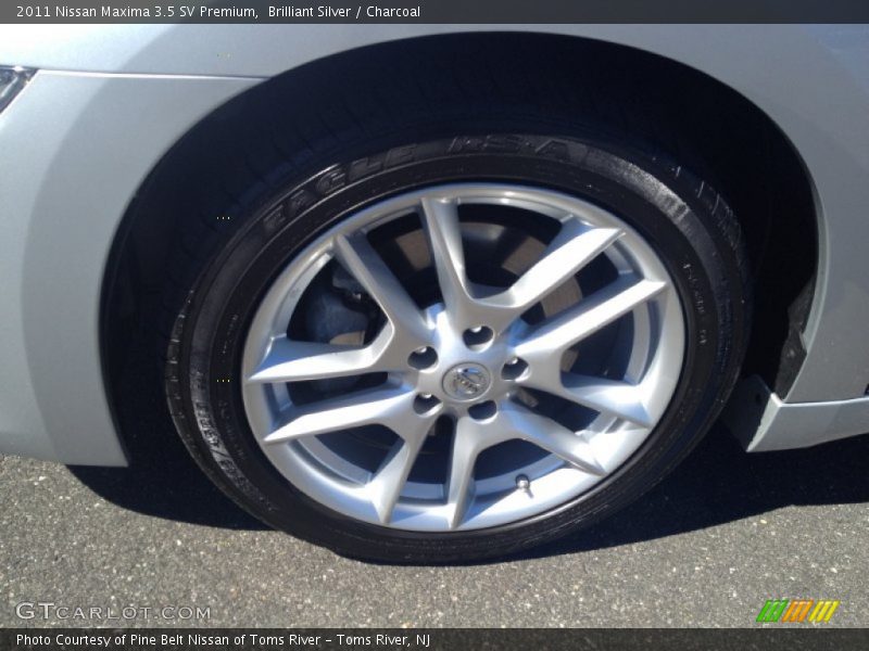 Brilliant Silver / Charcoal 2011 Nissan Maxima 3.5 SV Premium
