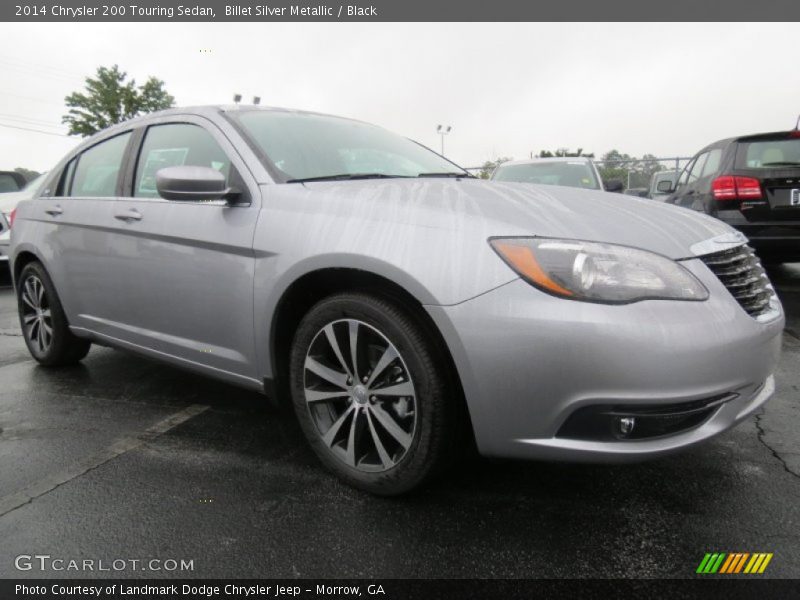 Billet Silver Metallic / Black 2014 Chrysler 200 Touring Sedan