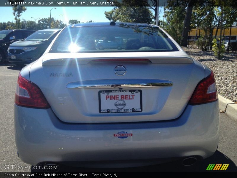 Brilliant Silver / Charcoal 2011 Nissan Maxima 3.5 SV Premium