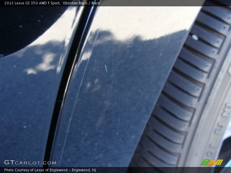 Obsidian Black / Black 2013 Lexus GS 350 AWD F Sport