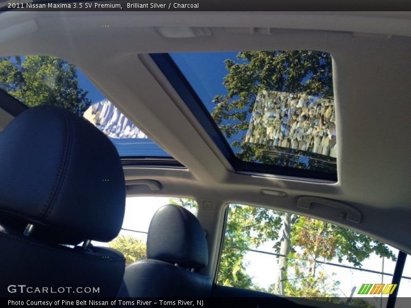 Brilliant Silver / Charcoal 2011 Nissan Maxima 3.5 SV Premium