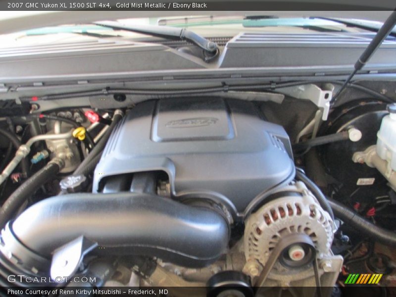 Gold Mist Metallic / Ebony Black 2007 GMC Yukon XL 1500 SLT 4x4
