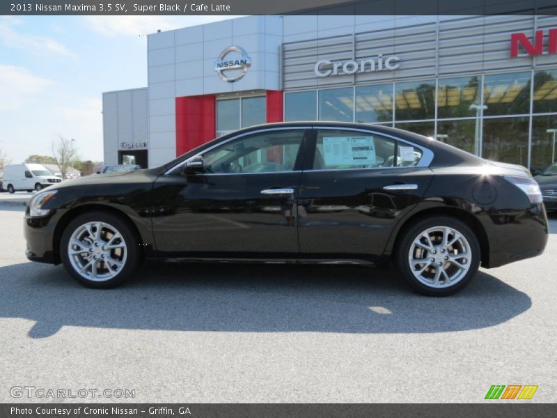 Super Black / Cafe Latte 2013 Nissan Maxima 3.5 SV