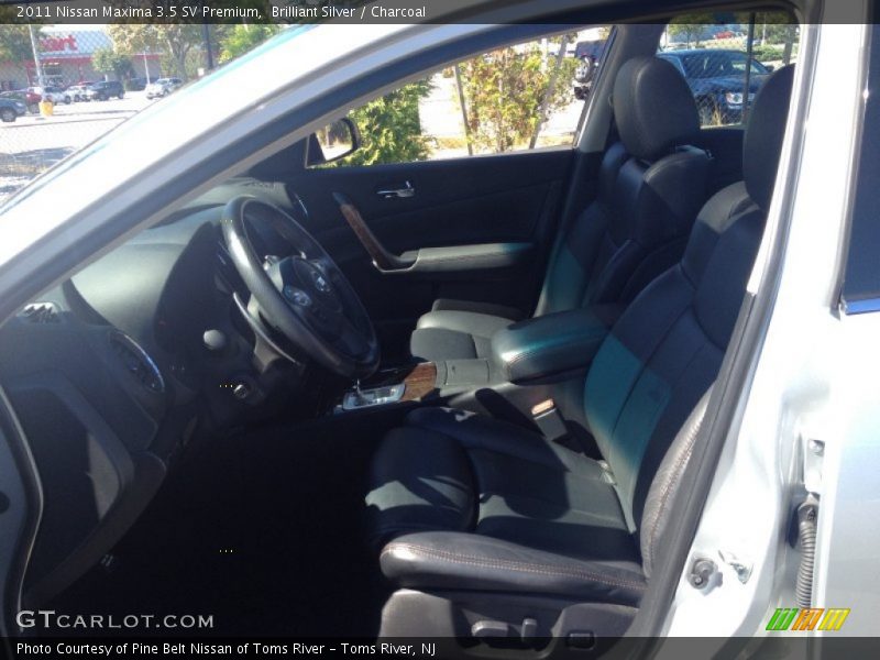 Brilliant Silver / Charcoal 2011 Nissan Maxima 3.5 SV Premium