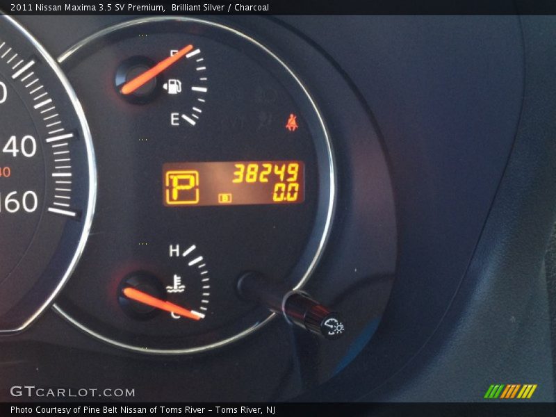 Brilliant Silver / Charcoal 2011 Nissan Maxima 3.5 SV Premium