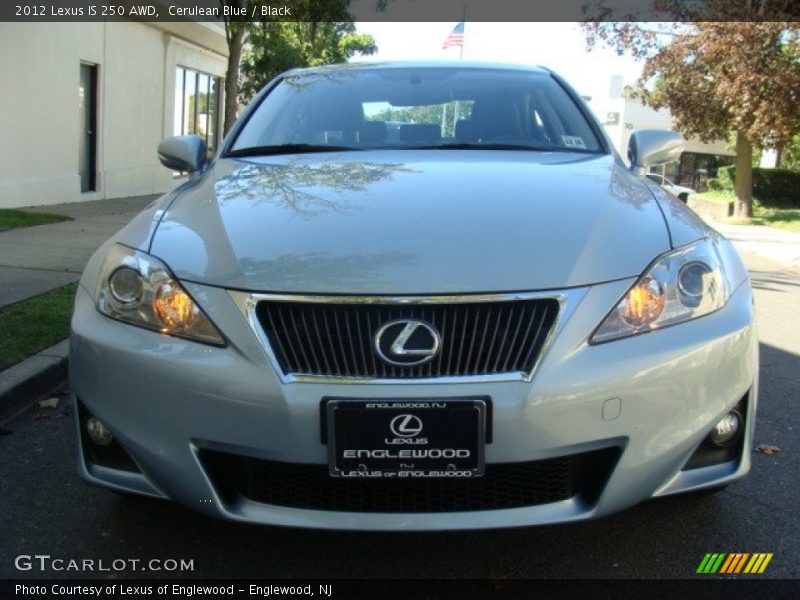 Cerulean Blue / Black 2012 Lexus IS 250 AWD