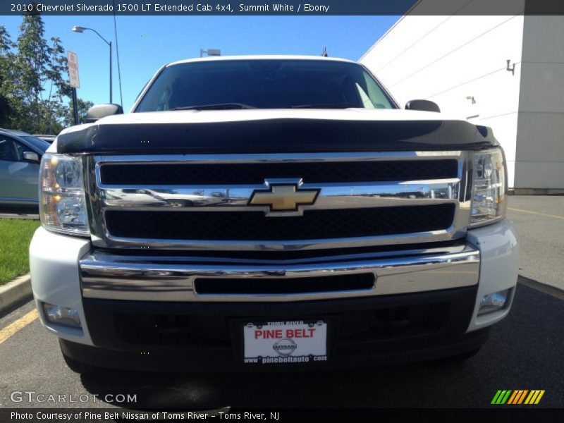 Summit White / Ebony 2010 Chevrolet Silverado 1500 LT Extended Cab 4x4