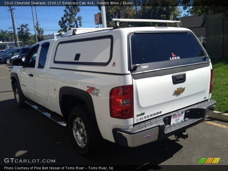 Summit White / Ebony 2010 Chevrolet Silverado 1500 LT Extended Cab 4x4