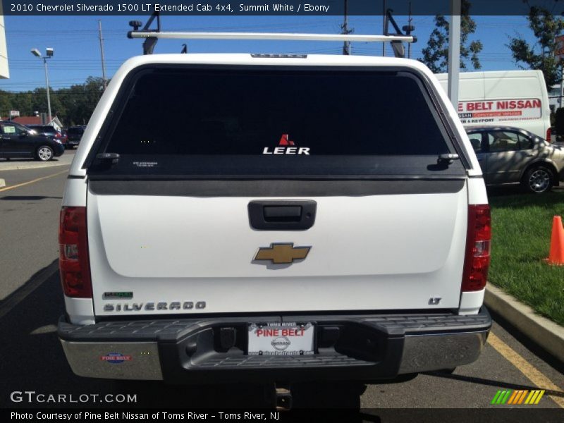 Summit White / Ebony 2010 Chevrolet Silverado 1500 LT Extended Cab 4x4