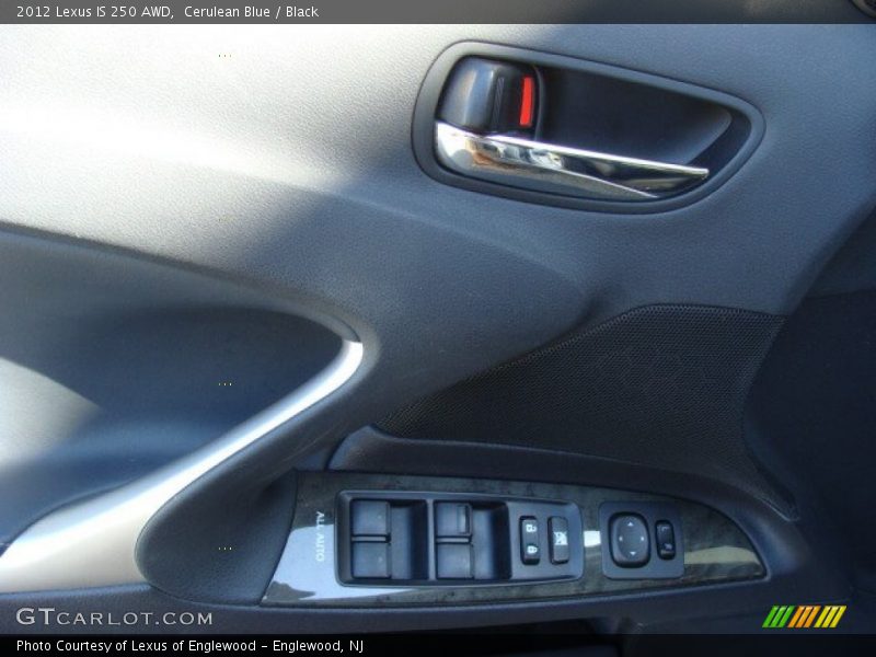 Cerulean Blue / Black 2012 Lexus IS 250 AWD