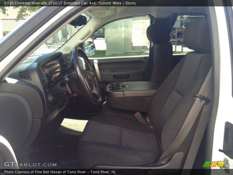 Summit White / Ebony 2010 Chevrolet Silverado 1500 LT Extended Cab 4x4