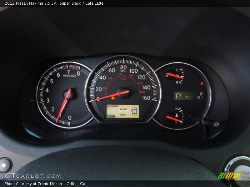Super Black / Cafe Latte 2013 Nissan Maxima 3.5 SV